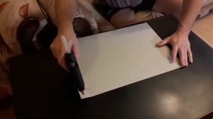 Как наклеить пазл  на картон легко и просто