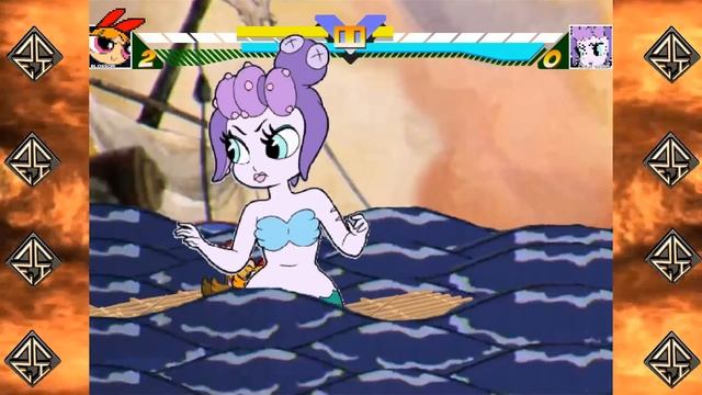 Blossom (Powerpuff Girls) vs Carla Maria (Cuphead) - Ultimate Mugen Fight 2017 смотреть онлайн