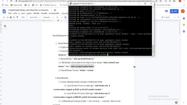 1 install Docker and Rancher смотреть онлайн