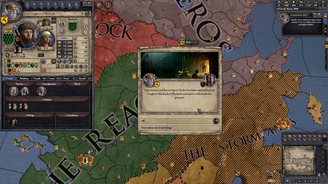 Crusader Kings 2: A Game Of Thrones Mod - Arrogant Storm King (Featuring Argilac Durrandon) смотреть онлайн