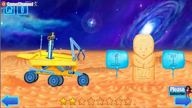 Space mission app for kids Moon rover Rocket launching system Android İos Free Game GAMEPLAY VİDEO смотреть онлайн