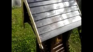 декоративная мельница для сада.