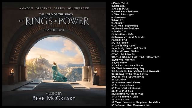 The Lord of the Rings: The Rings of Power Season 1 OST | Amazon Original Series Soundtrack смотреть онлайн