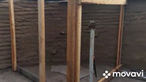 Стройка дома из мешков с землёй