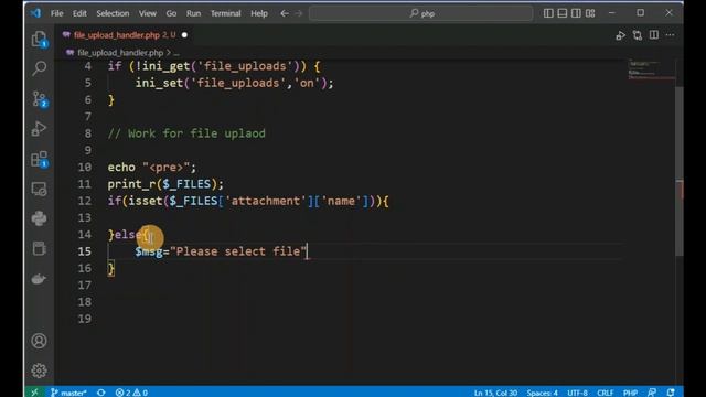 Ep-29, File Upload using PHP смотреть онлайн
