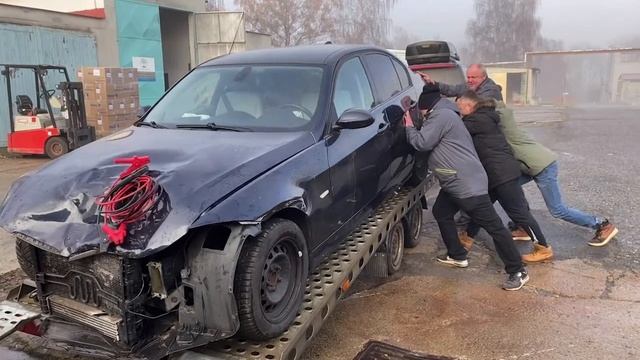 Купил самую дешевую BMW E90 в Чехии