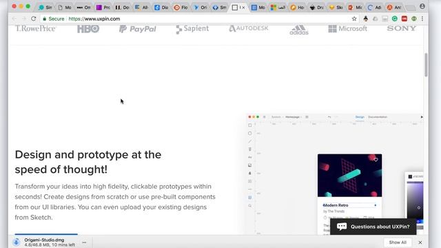 43 UI : UX Prototype Application смотреть онлайн