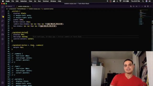 Styling; Recipe; Menu; using; React; js; scss смотреть онлайн