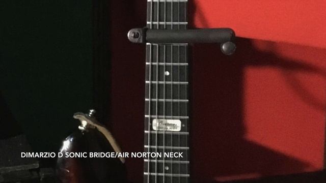 DiMarzio D sonic, Air Norton, Sonic Ecstasy pickup comparison смотреть онлайн