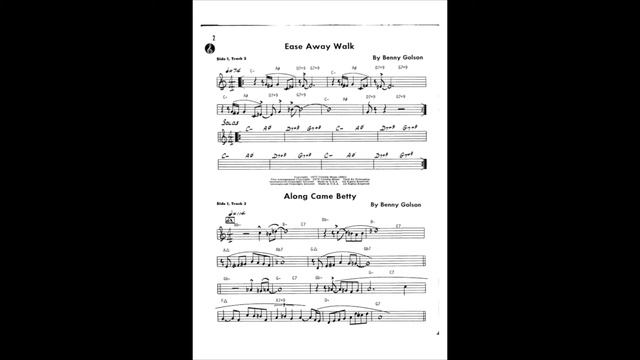 WHISPER NOT- BENNY GOLSON - FREE JAZZ PDF ( PLAY ALONG ) смотреть онлайн