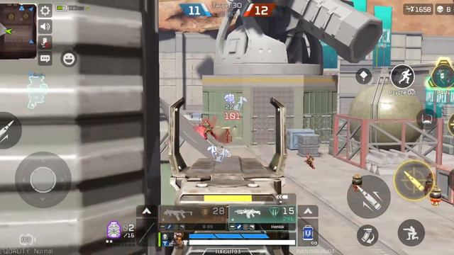 Apex Legends Mobile - TDM Random Respawn - Artillery Map смотреть онлайн