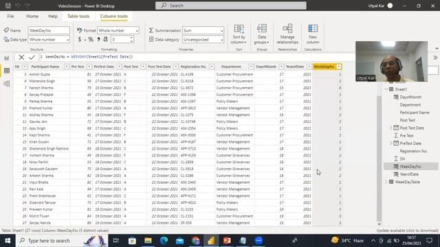Learn Power BI Step by Step - 8th Video - Date Function in DAX смотреть онлайн