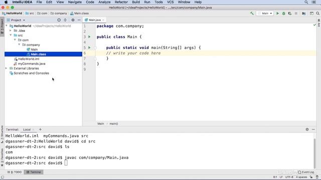 Java Tutorial - Compiling JAVA CODE смотреть онлайн