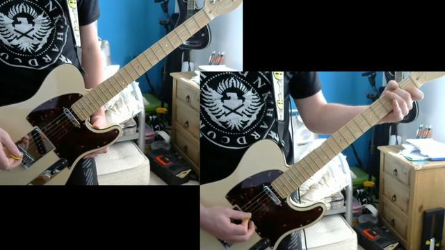 Marilyn Manson - Disassociative (guitar cover) смотреть онлайн