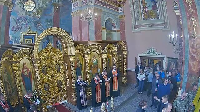 Пряма трансляція з храму св. Юрія в Червонограді смотреть онлайн