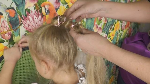 Плетение кос Прическа коса с лентой на длинные и средние волосы смотреть онлайн