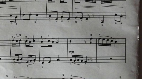 Длительность нот:Часть 4. шестнадцатые, ноты с точками.