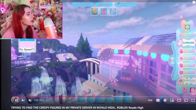 I REACTED TO MY BLUE GIRL HUNTING VIDEO... HOW DID I MISS THIS... ROBLOX Royale High смотреть онлайн