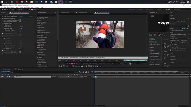 ОШИБКА:"Frame rate mismatch,or footage with field found.For best RotoBrush..." | КАК ИСПРАВИТЬ? смотреть онлайн