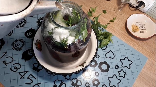 Быстрый компот из черешни зимняя заготовка смотреть онлайн