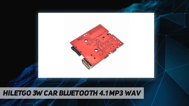 HiLetgo 3W Car Bluetooth 4.1 MP3 WAV AZ Review смотреть онлайн