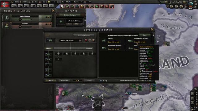 Hearts of Iron 4 - German Panzer Division Historical Template (1942) смотреть онлайн