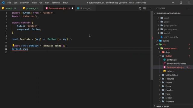 Начало работы со StoryBook