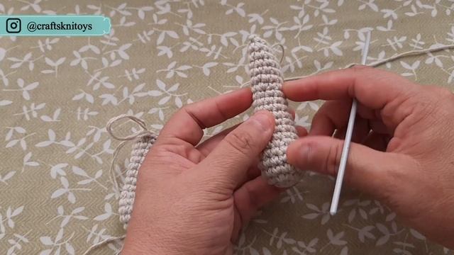 KOALA AMIGURUMI A CROCHET - CÓMO TEJER BRAZOS Y PIERNAS