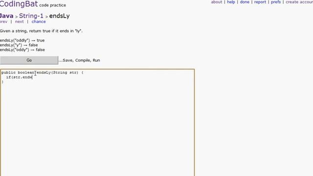 CodingBat.com Java Puzzles 11 смотреть онлайн