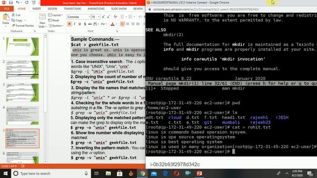 Linux basic part -5 |Linux basic commands with example|grep|w |pipe |yum command in detail|AWS Clou смотреть онлайн