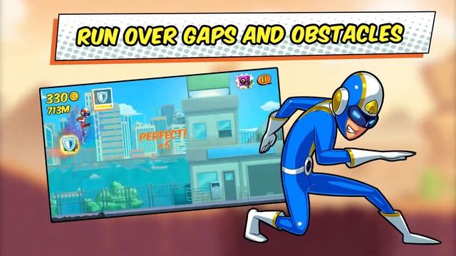RUN RUN SUPER V - Official Game Trailer смотреть онлайн