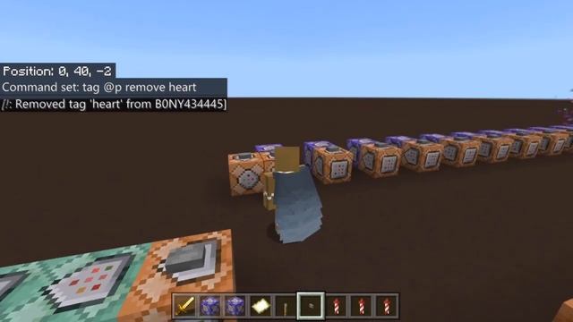 Minecraft Particle Trail Command Block Tutorial MCPE/win10/xBox Bedrock смотреть онлайн