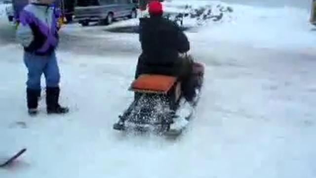 рычаги вместо руля.flv