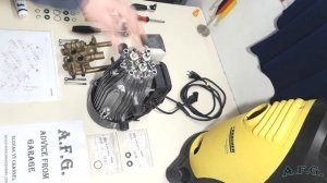 Water Seals Replacement; Kärcher HD 5/15 C; (Part 3 of 6). Ремонт мойки Karcher HD 5/12 C; HD 6/13