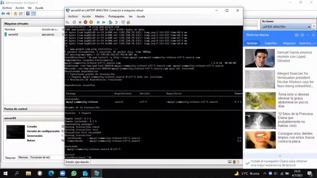 Instalación de MySQL en la máquina virtual CENTOS 7 смотреть онлайн