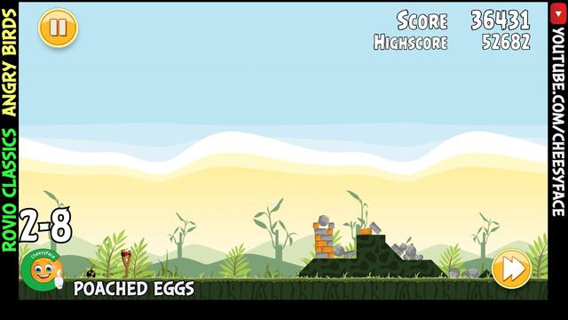 ROVIO Classics Angry Birds Poached Eggs 2022 Level 2 8 Episode 2 смотреть онлайн