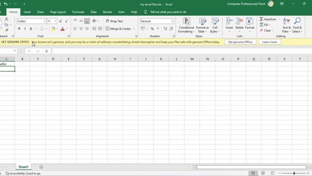 HOW TO WORK IN SAVED XLSX FILE IN MICROSOFT EXCEL 2019 IN HINDI | #excel #excel2019 смотреть онлайн