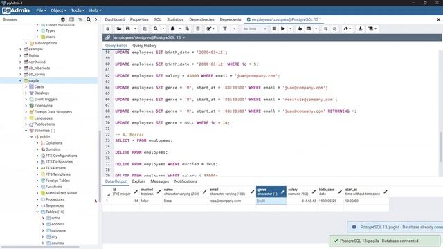 2 PgAdmin y conceptos de bases de datos - Curso SQL - OpenBootcamp смотреть онлайн