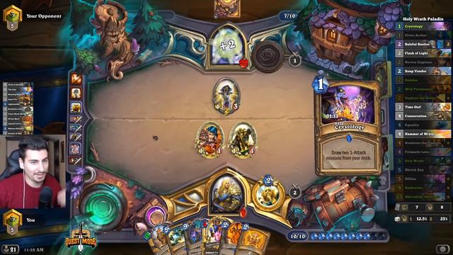 Hearthstone: 100% Winrate With Nozdormu OTK Shirvallah! Is Actually Working | Descent of Dragons смотреть онлайн