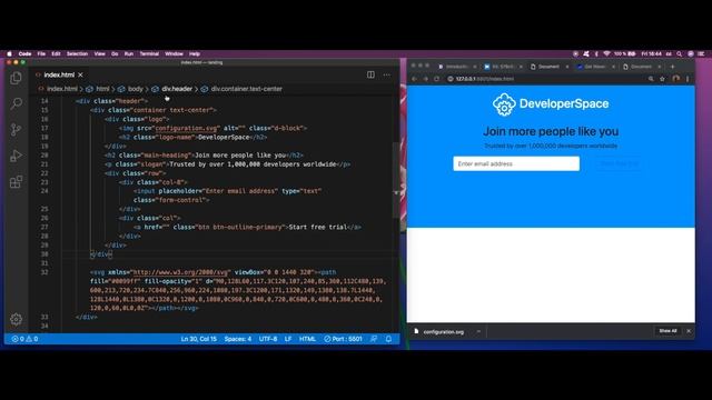 Build a landing page in 20 minutes - Bootstrap смотреть онлайн