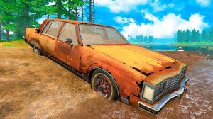 ЗАСТРЯЛ НА ГНИЛОЙ РАЗВАЛЮХЕ В БОЛОТЕ ПОСРЕДИ ЛЕСА! БЕЗУМНЫЙ ОФФРОАД НА СТАРОЙ МАШИНЕ В BeamNG.drive