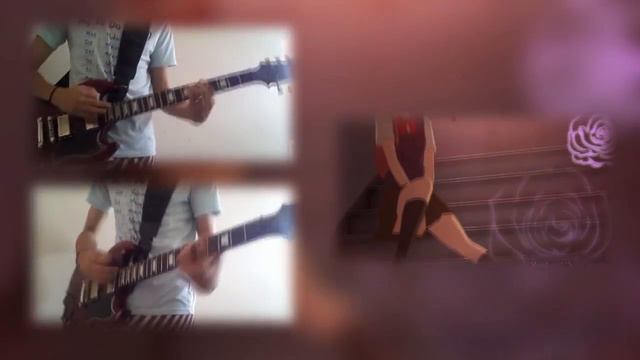 Kuzu no Honkai OP Uso no Hanabi Guitar Cover (TABS) смотреть онлайн