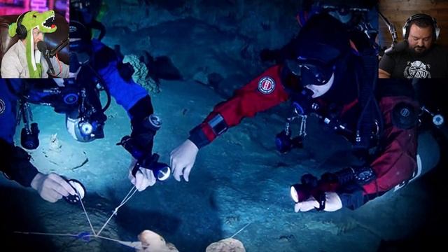 Divers react to horrific find behind collapsed cave wall смотреть онлайн