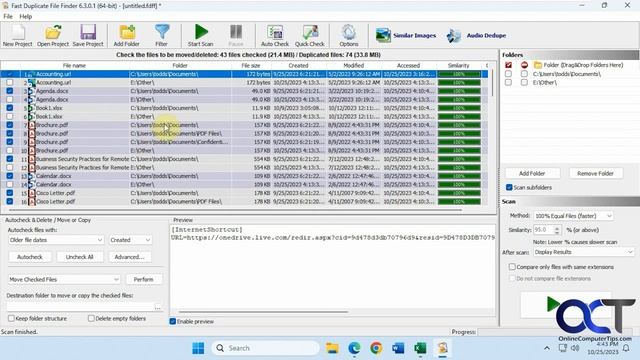 How to Find Duplicate Files and then Instantly Copy, Move or Delete Them смотреть онлайн