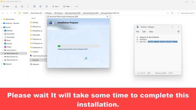 Microsoft Project Installation Guide for MS-Project 2007 смотреть онлайн