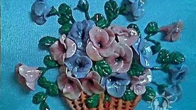 цветы из соленого теста смотреть онлайн