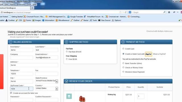 One Page Checkout for Virtuemart custom смотреть онлайн