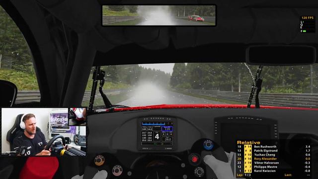 Rain in iRacing is BRUTAL смотреть онлайн