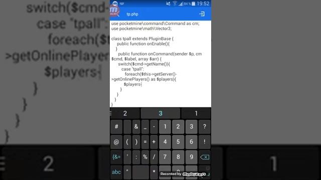 ПЛАГИНОПИСАНИЕ ДЛЯ MCPE | Как устроена команда /tpall | Урок #3 смотреть онлайн