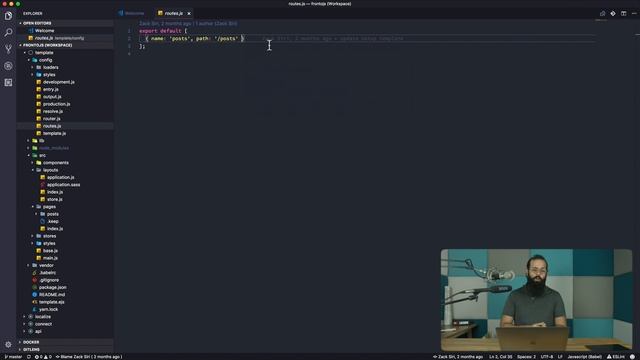 React Intermediate: Introduction to Fronto Template - [001] смотреть онлайн